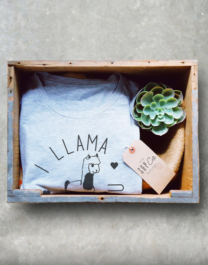 Llama Unisex Shirt - I Llama Love