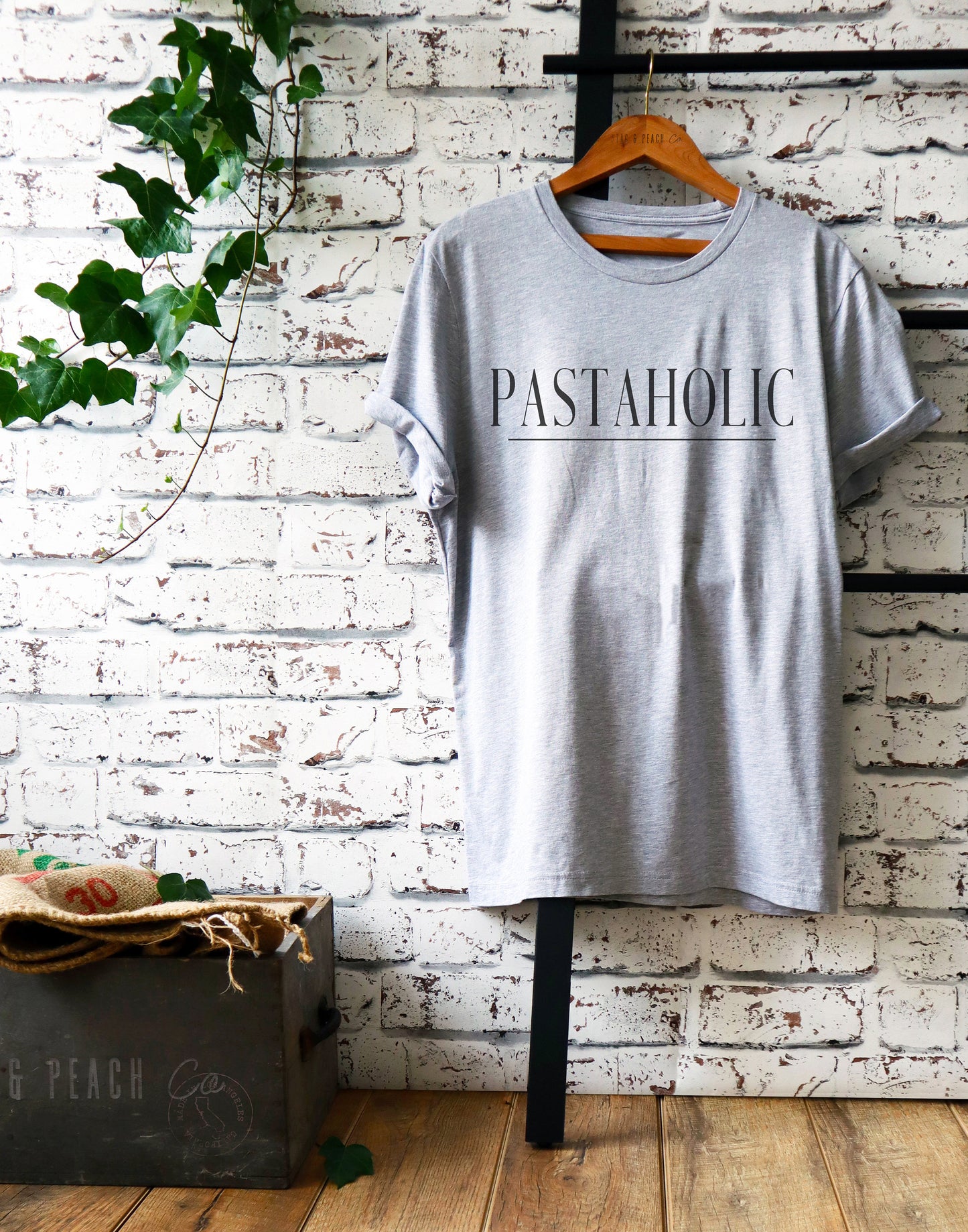 Pastaholic Unisex Shirt - Funny Pasta Shirt, Pasta Lover Gift, Italian Foodie Shirt, Spaghetti Shirt, Carbs Shirt, Noodle Shirt, Food Tee