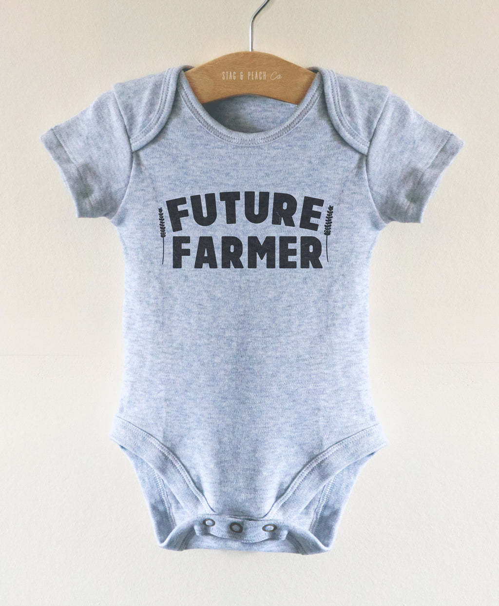 Future Farmer Baby Bodysuit - Stag & Peach Co