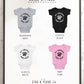 My Siblings Have Paws Baby Bodysuit