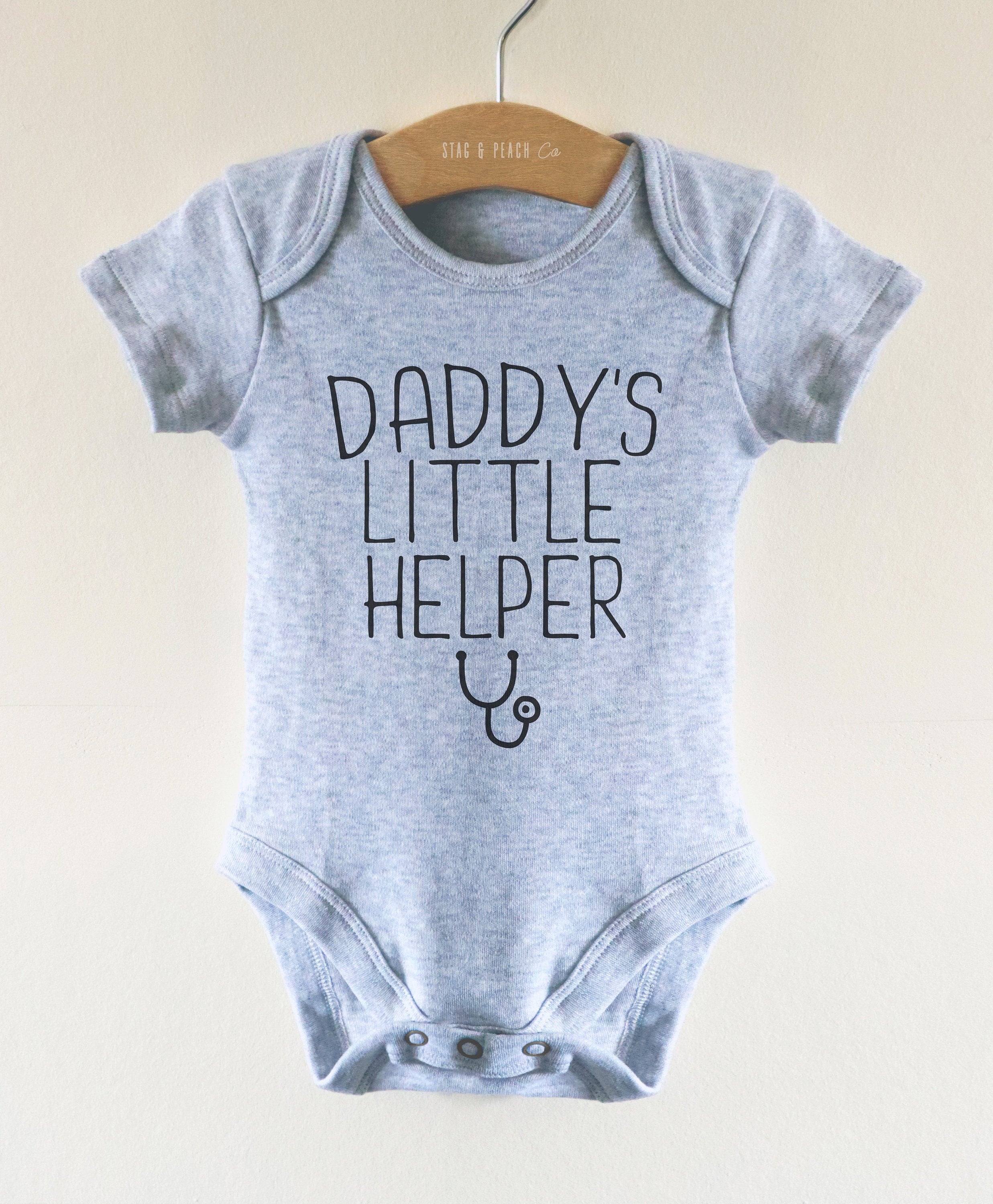 Daddy’s Little Helper Baby Bodysuit