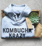 Kombucha Lover Unisex Hoodie - Kombucha Tea Brewer Shirt, Hipster Gift, Foodie Gift, Kombucha Culture Sweatshirt, Chinese Drink Shirt