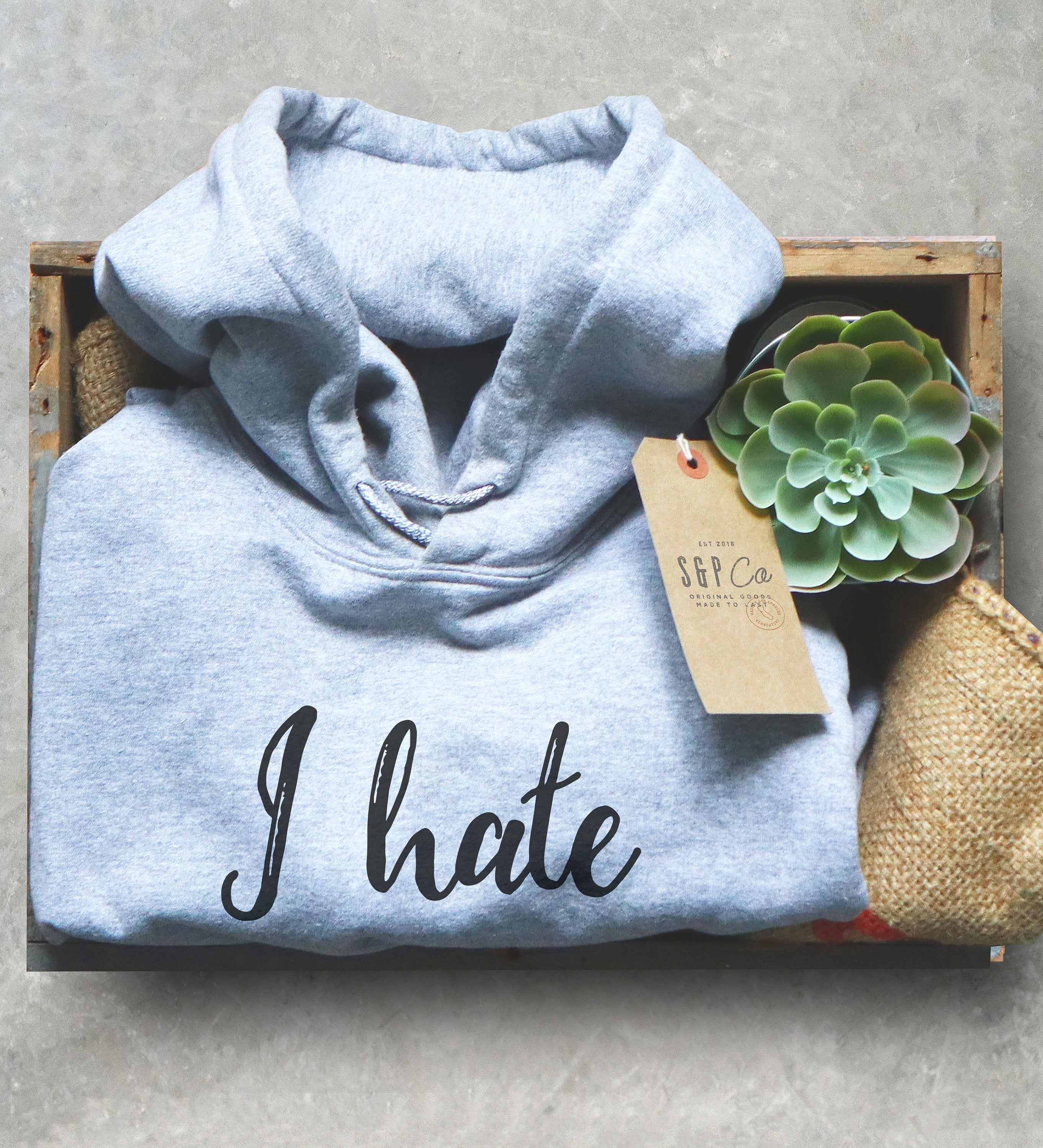 Introvert Unisex Hoodie - I Hate Pants & Socializing, Anti Social Gift, Lazy Sweatshirt, Cozy Loungewear, Introverted, I Hate Everyone Tee - Stag & Peach Co
