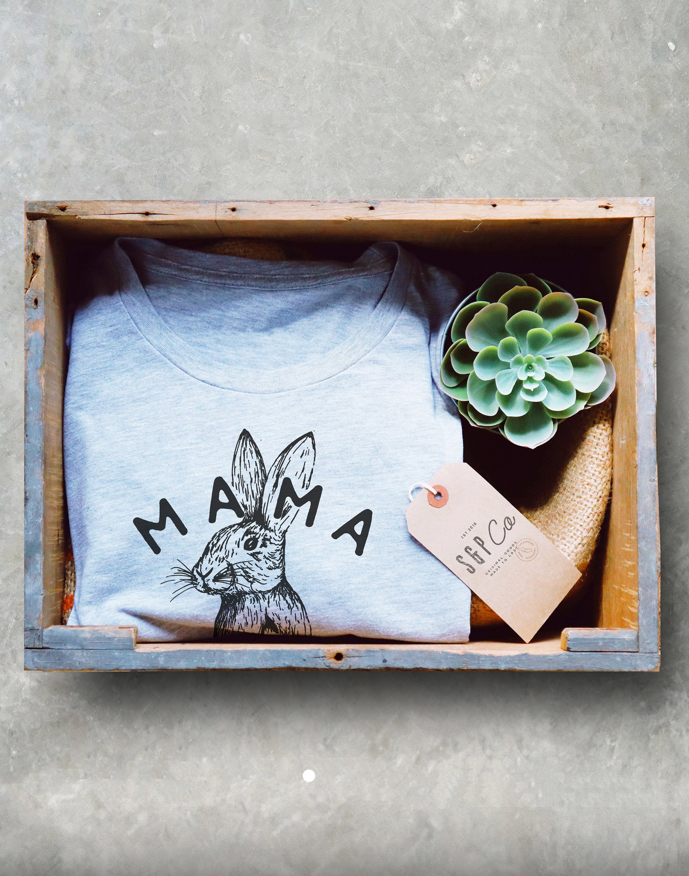 Mama Bunny Unisex Shirt - Rabbit Shirt, Bunny Shirt, Rabbit Mom Gift, Rabbit Owner Tee, Mom Easter Gift, Cute Easter Pregnancy Announcement - Stag & Peach Co