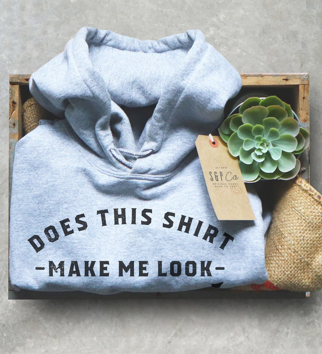 Retirement Unisex Hoodie - Does This Shirt Make Me Look Retired? Retireee Gift, Coworker Retirement Party, Leaving Gift, Retiring Outfit