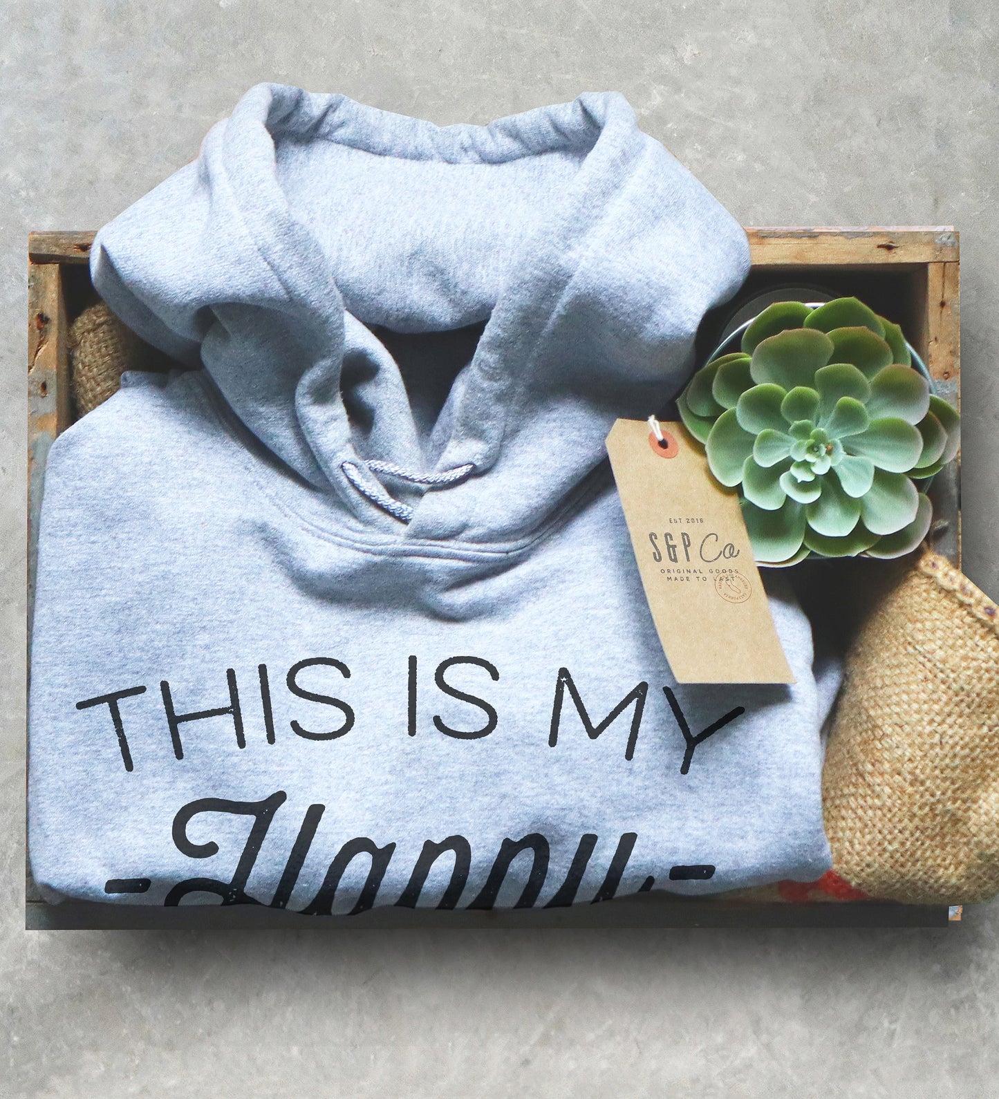 This Is My Happy Face Unisex Hoodie - Sass Shirt, Gift For Snarky Girl, Feminist Shirt, Cool Sarcastic Gift, Pop Culture Shirt, Sister Gift