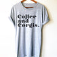 Coffee And Corgis Unisex Shirt -