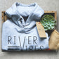 River Vibes Unisex Hoodie - Kayak Shirt, Rafting Shirt, Canyoning Tee, Fly Fishing Shirt, Paddleboard Shirt, River Cruise Shirt, Boating Tee