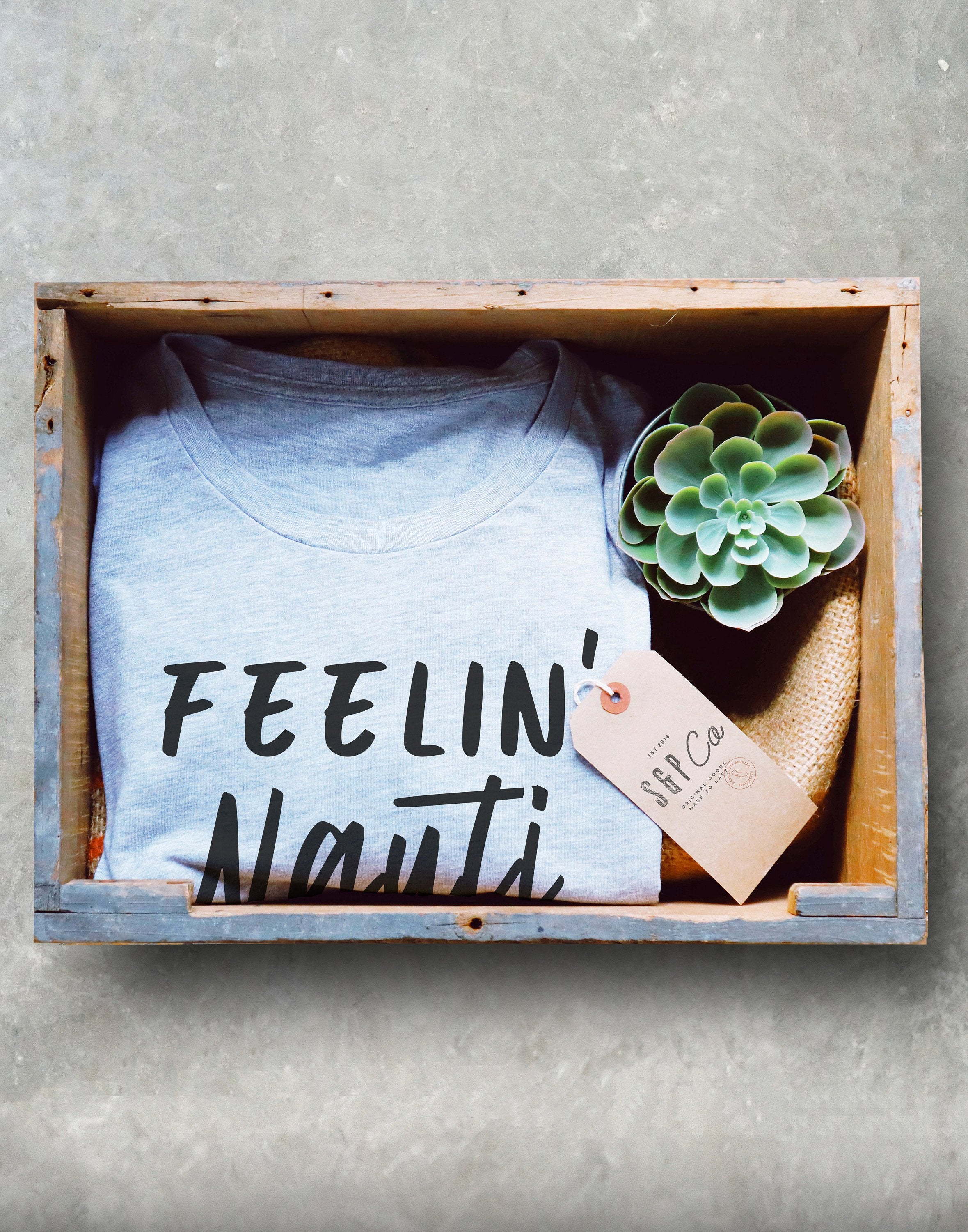 Feeling Nauti Unisex Shirt - Sailing Gift, Boating TShirt, Nautical Clothing, Lake Shirt, River Shirt, Captain Gift, Sailor Shirt, Crewmate - Stag & Peach Co