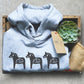 Dala Horse Gift - Horse Unisex Hoodie, Hobby Horse Shirt, Sweden Souvenir, Swedish Dala Horse Shirt, Holiday Shirt, Horse Lover Gift