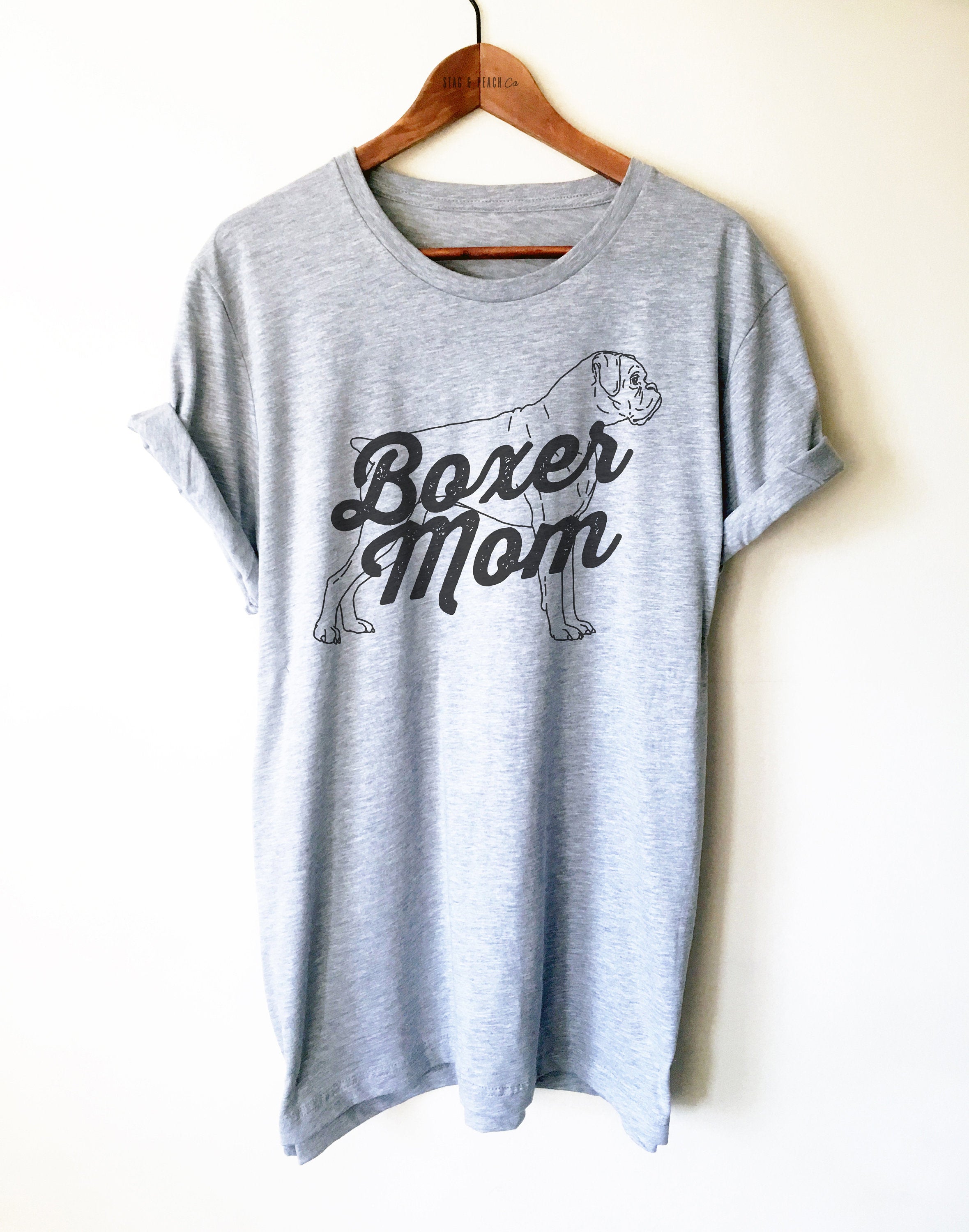 Boxer Mom Unisex Shirt -  Proud