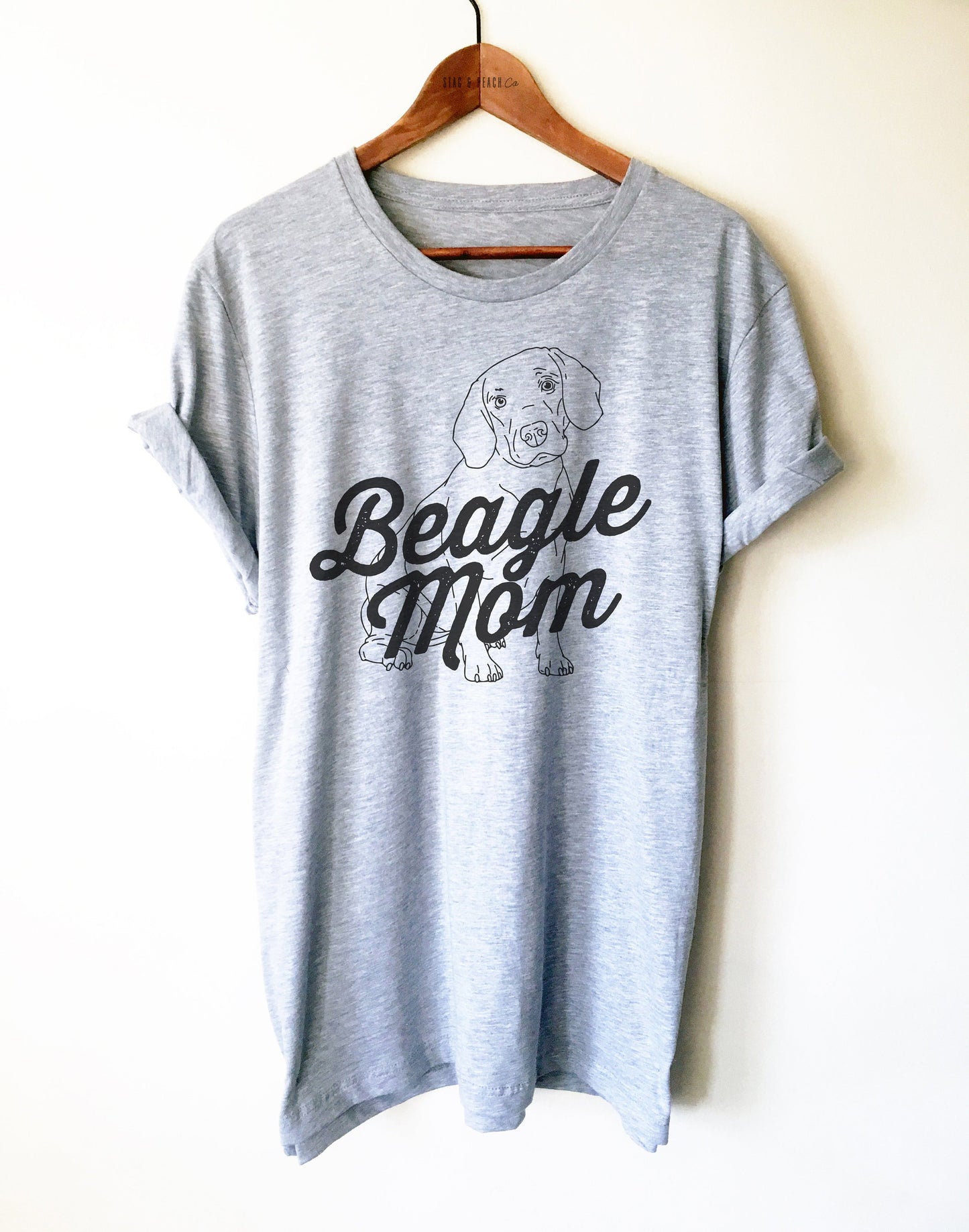 Beagle Mom Unisex Shirt -Funny