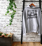Manatee Unisex Hoodie - Just A Girl Who Loves Manatees, Marine Biology Shirt, Sea Life Shirt, Ecology Graduation Gift, Gift For Colleague - Stag & Peach Co