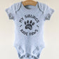 My Siblings Have Paws Baby Bodysuit