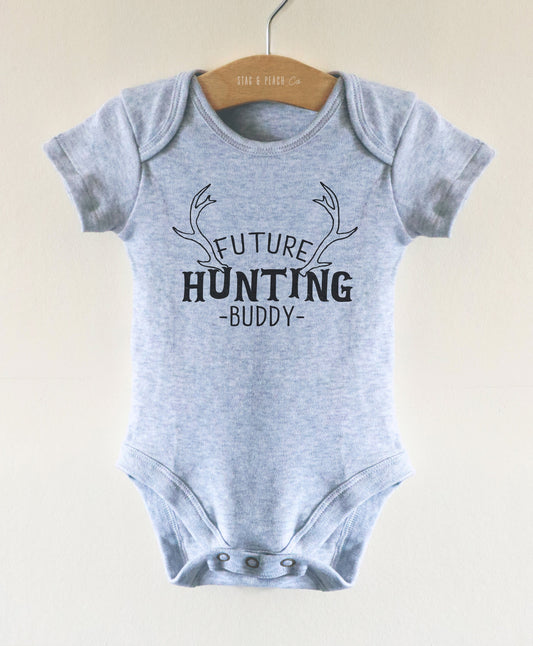 Future Hunting Buddy Baby Bodysuit