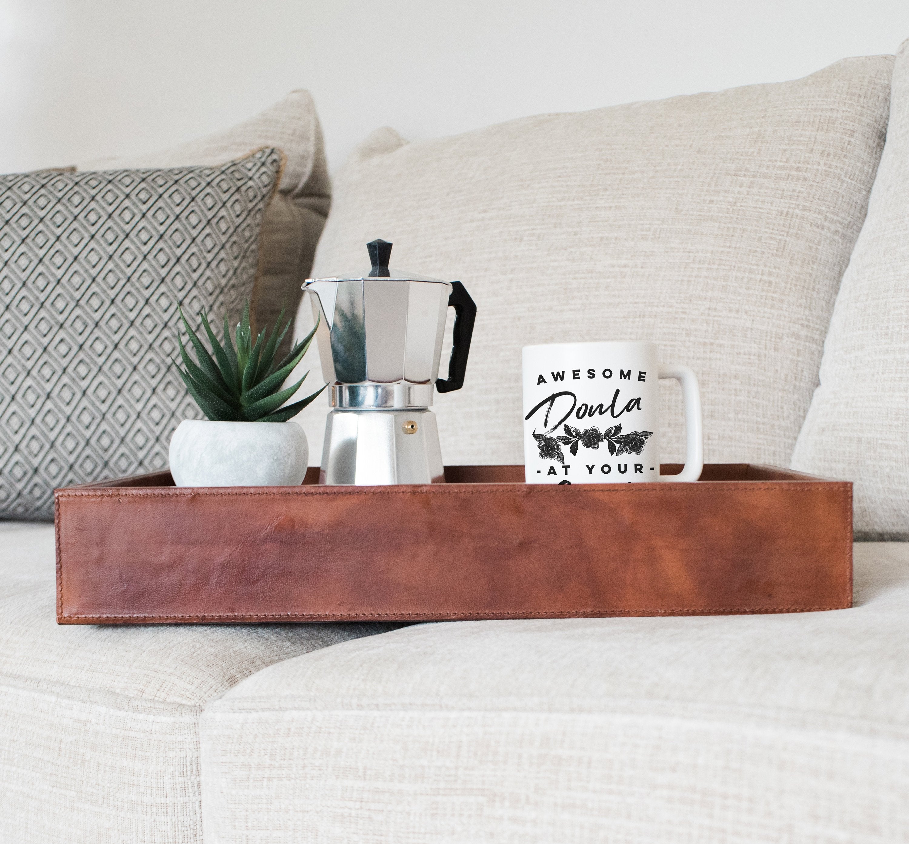 Awesome Doula At Your Cervix Mug – Doula Appreciation Gift, Funny Coffee Mug - Stag & Peach Co