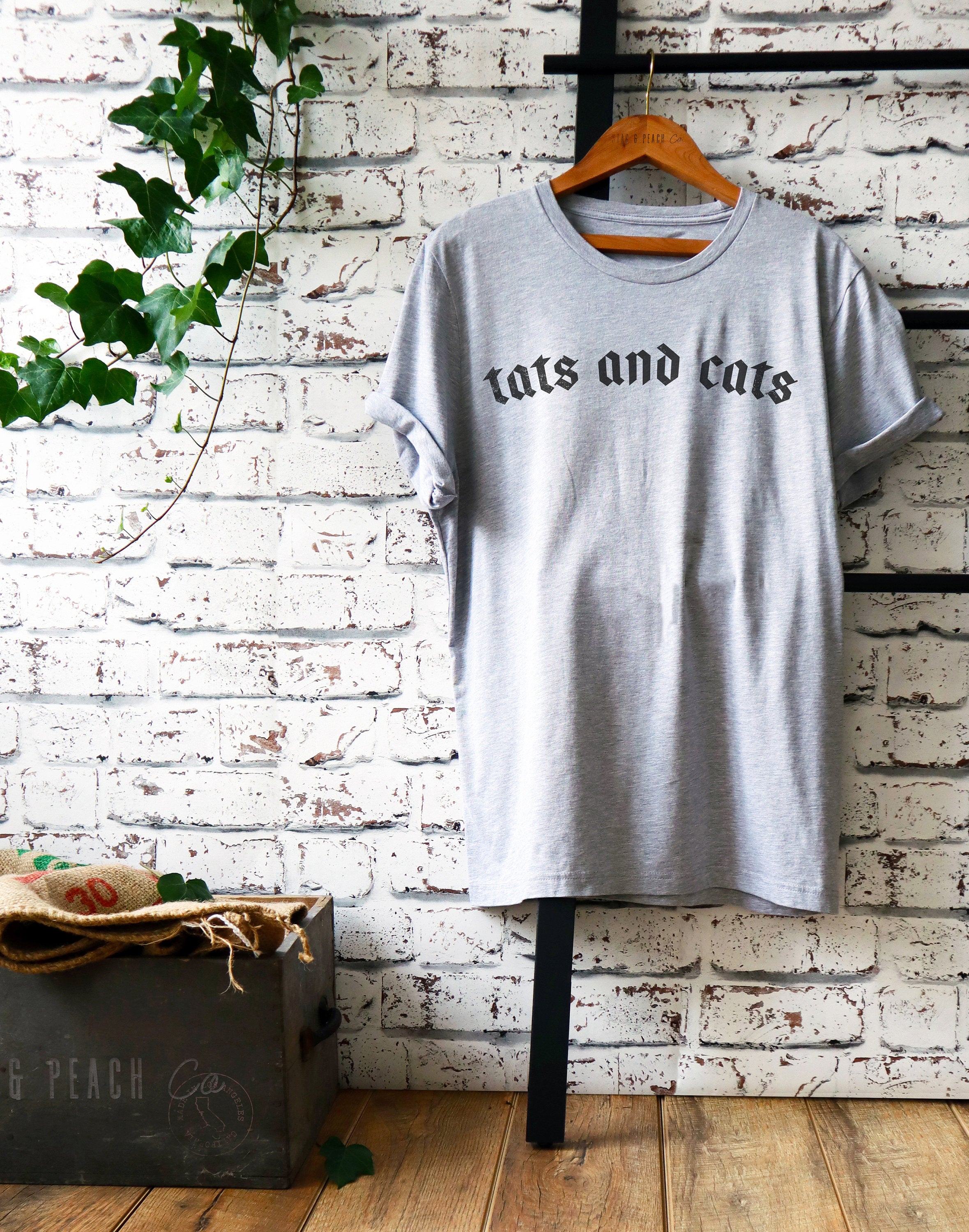 Tats and Cats Unisex Shirt - Cat - Stag & Peach Co