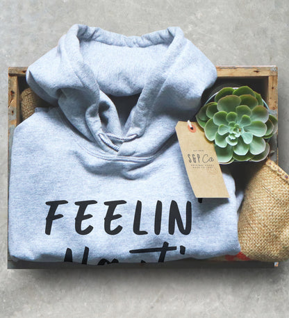 Marine Wife Gift - Feeling Nauti Unisex Hoodie, Boating Gift, Boat Shirt, Sailor Gift, Nautical Clothing, Boat Apparel, Boat Cruise Trip,