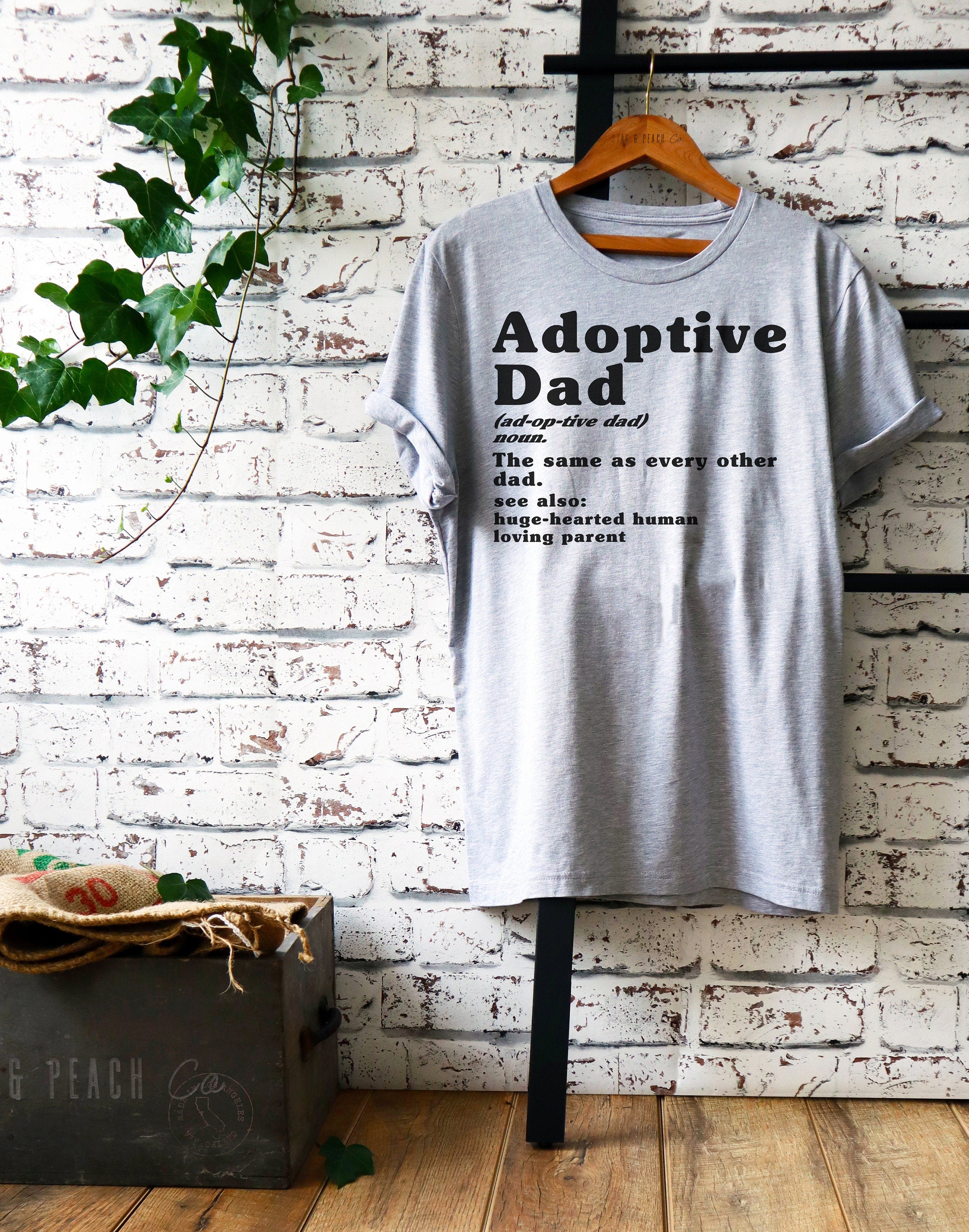 Adoptive Dad Shirt/Tank Top/Hoodie - Personalized Adoption Shirt, Adoption Shirt, Adoption Announcement, Adoption Day Shirt, Adoption Outfit