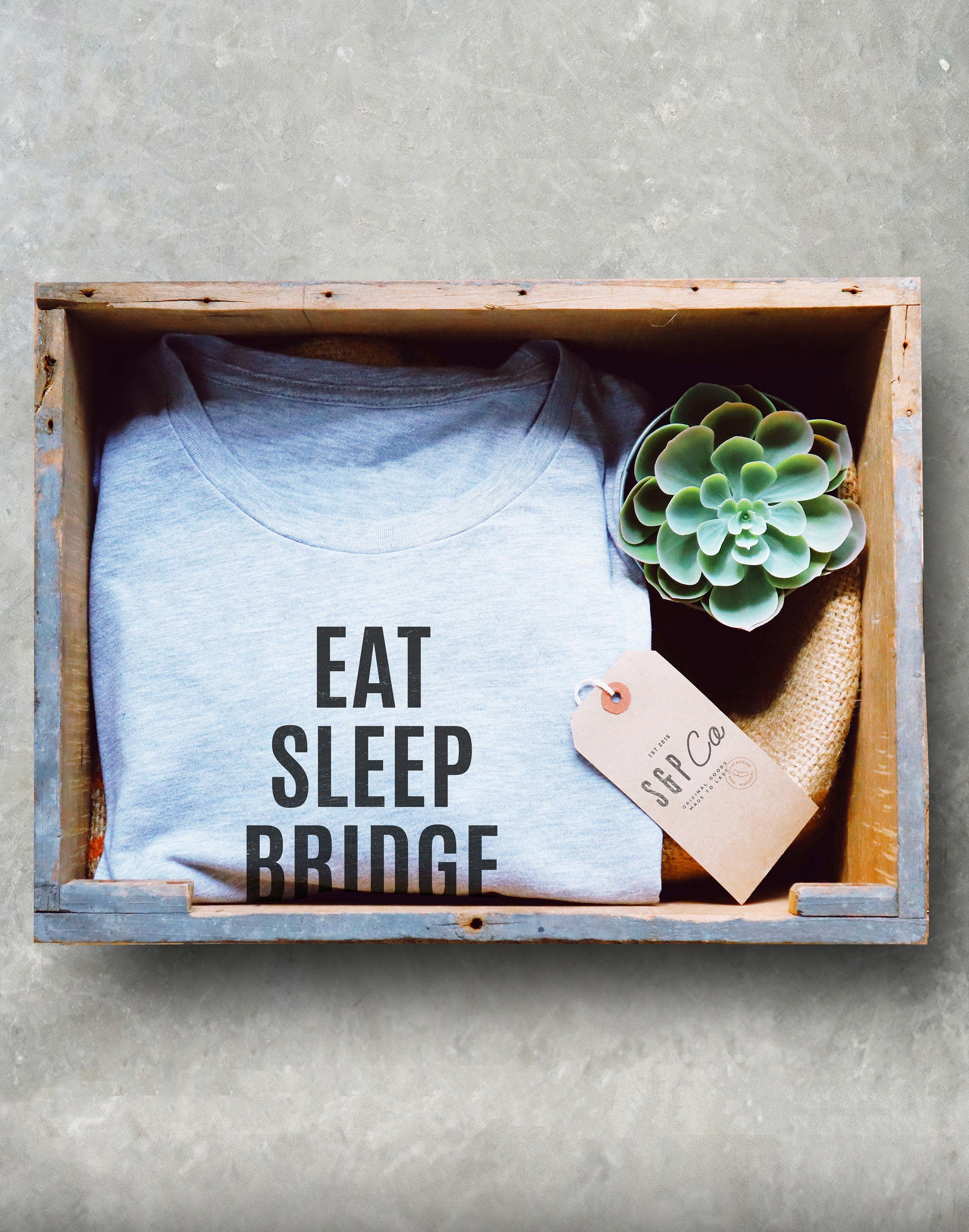 Bridge Player Shirt/Tank Top /Hoodie - Bridge Shirt, Bridge Player Gift, Funny Bridge Gift, Bridge Lover Shirt, Eat Sleep Bridge Repeat
