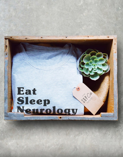 Funny Neurology Shirt/Tank Top/Hoodie - Neurologist Shirt, Neuro Nurse Shirt, Neuroscience Shirt, Neuro Tee, Eat Sleep Neurology Repeat