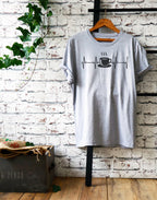 Coffee Shirt / Tank Top / Hoodie - Coffee Lover Gift, Coffee Tee, Funny Coffee Shirt, Coffee Heartbeat Shirt, Caffeine Shirt, Barista Shirt