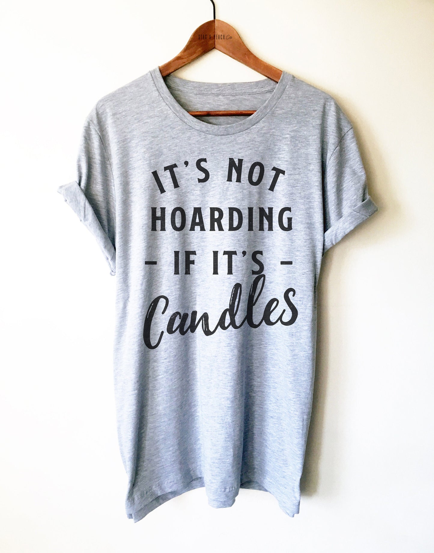 Funny Candle Making Shirt/ Tank Top / Hoodie - Candle Maker Shirt, Candle Making Gift, Candle Maker Gift, Not Hoarding If It’s Candles