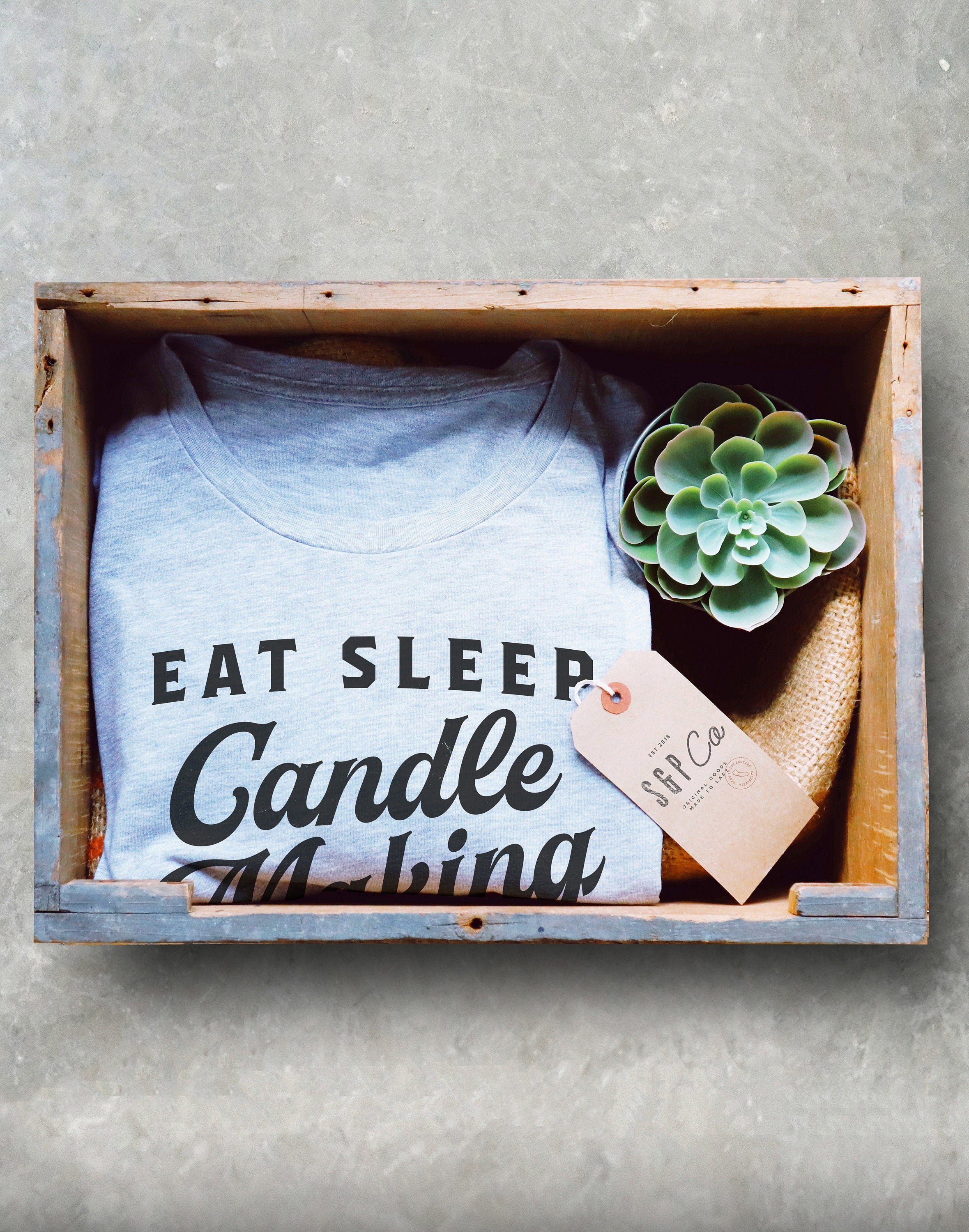 Eat Sleep Candle Making Shirt/ Tank Top / Hoodie - Candle Maker Shirt, Candle Making Gift, Candle Maker Gift, Candle Making Tee, Candle Tee