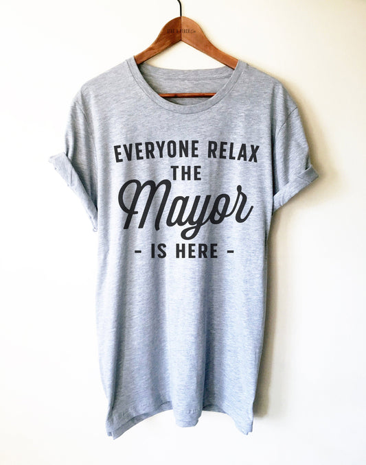 Funny Mayor Shirt/ Tank Top/ Hoodie - Mayor Shirt, Mayor Gift, Mayor TShirt, Mayor Retirement Shirt, Mayor New Job , Mayor Christmas