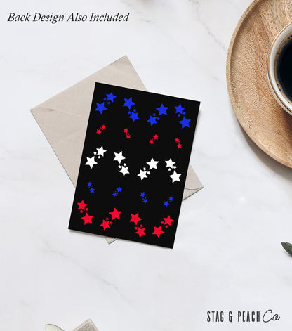 4th of July Invitation Birthday - 4th of July Birthday Invitation, Fourth of July Birthday Party, July 4th Invite Digital, Instant Download
