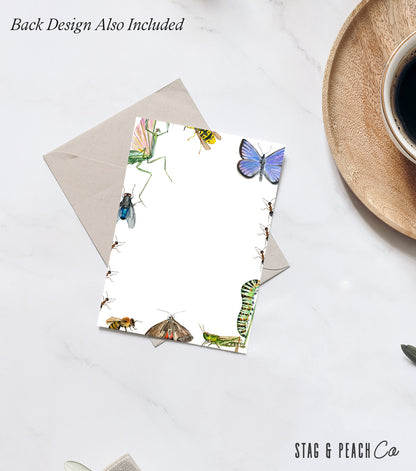 Editable Bug Birthday Invitation - Insect Birthday Invite Template, Outdoor Birthday Party, Bug Birthday Invite Boy, 5x7" Instant Download
