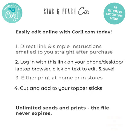 Golf Cupcake Topper Girls - Golf Cake Topper Birthday Pink, Golf Cake Topper One, Golf First Birthday, Golf Party Decor, Editable Download