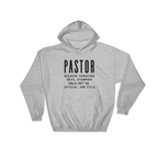 Pastor Hoodie - Pastor Shirt, Pastor Gift, Christian T Shirt, Minister Shirt, Pastor Appreciation, Gift For Pastor, Christian T-Shirt