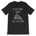 I'm Into Fitness...Fitness Pizza In My Mouth Unisex Shirt - Foodie Gifts, Pizza Shirts, Pizza Shirt, Pizza Lover TShirt, Workout Clothing
